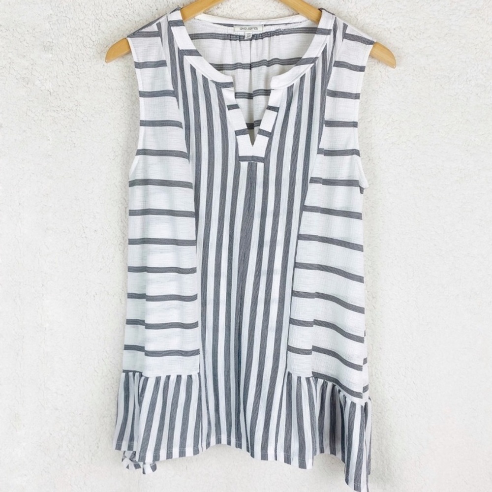 AVA JAMES sleeveless blouse